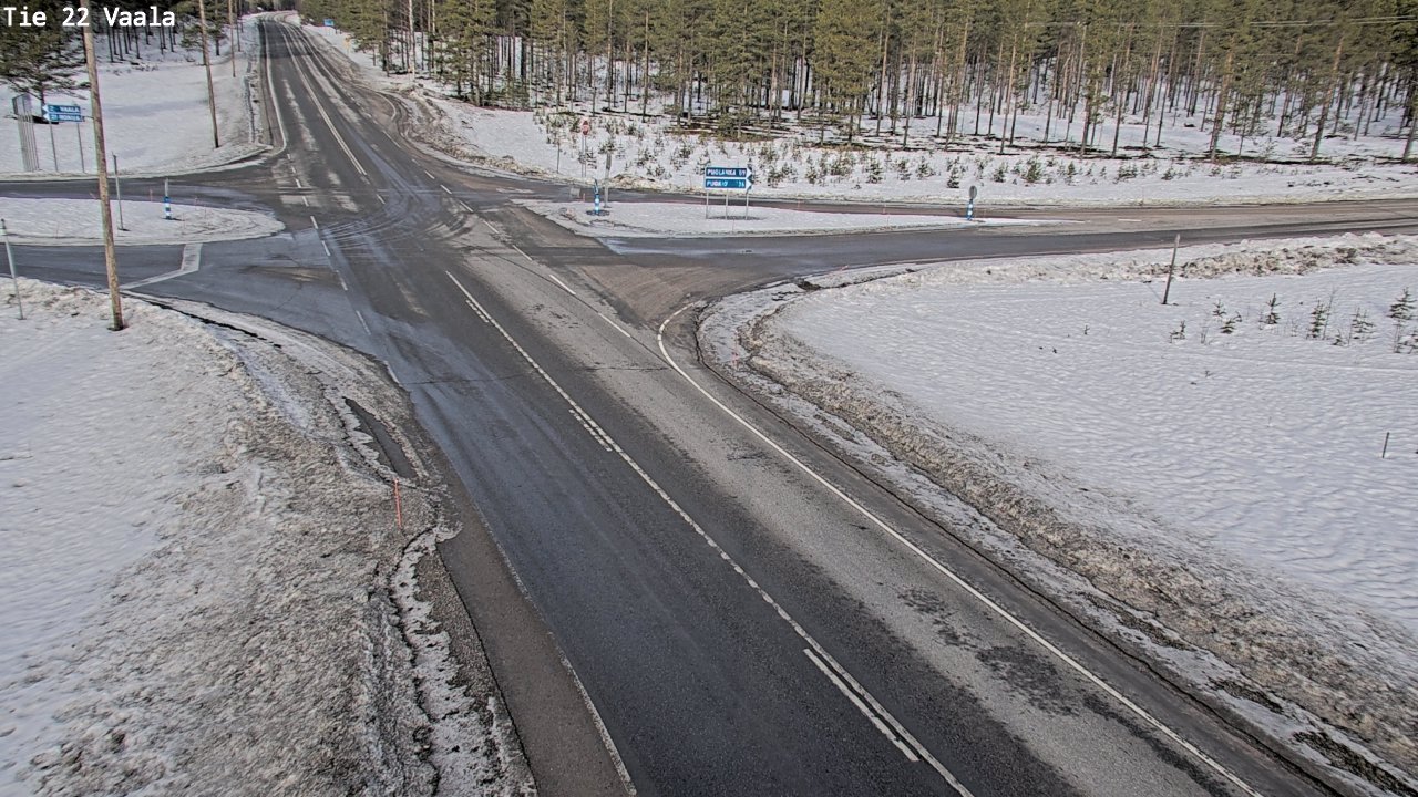 Kelikamerat Kuva Tie 22 Vaala, Vaala, Pohjois-Pohjanmaa