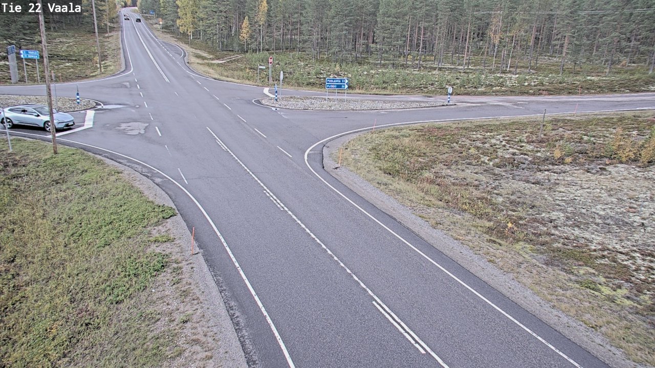Kelikamerat Kuva Tie 22 Vaala, Vaala, Pohjois-Pohjanmaa