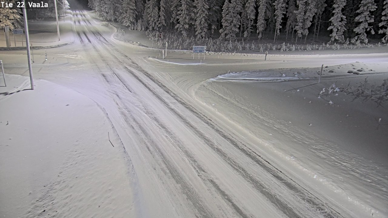 Kelikamerat Kuva Tie 22 Vaala, Vaala, Pohjois-Pohjanmaa