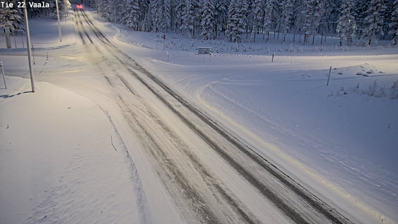 Kelikamerat Kuva Tie 22 Vaala, Vaala, Pohjois-Pohjanmaa