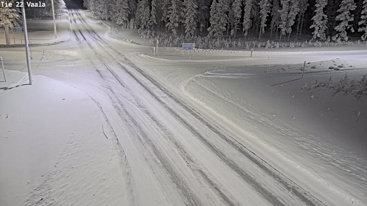 Kelikamerat Kuva Tie 22 Vaala, Vaala, Pohjois-Pohjanmaa