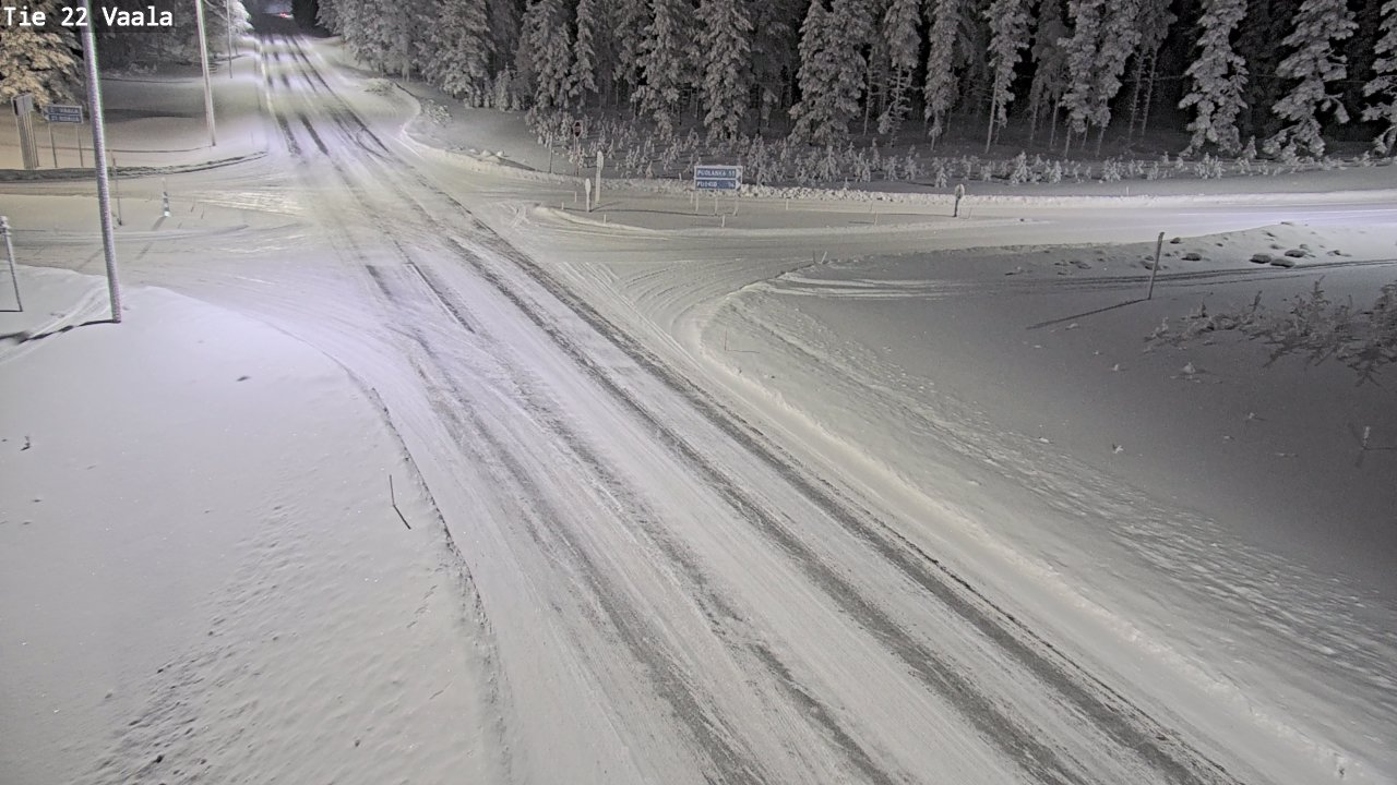 Kelikamerat Kuva Tie 22 Vaala, Vaala, Pohjois-Pohjanmaa