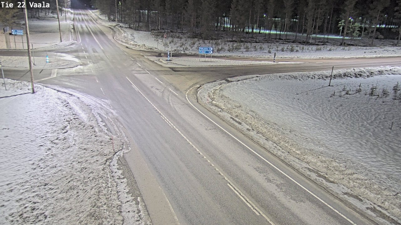 Kelikamerat Kuva Tie 22 Vaala, Vaala, Pohjois-Pohjanmaa