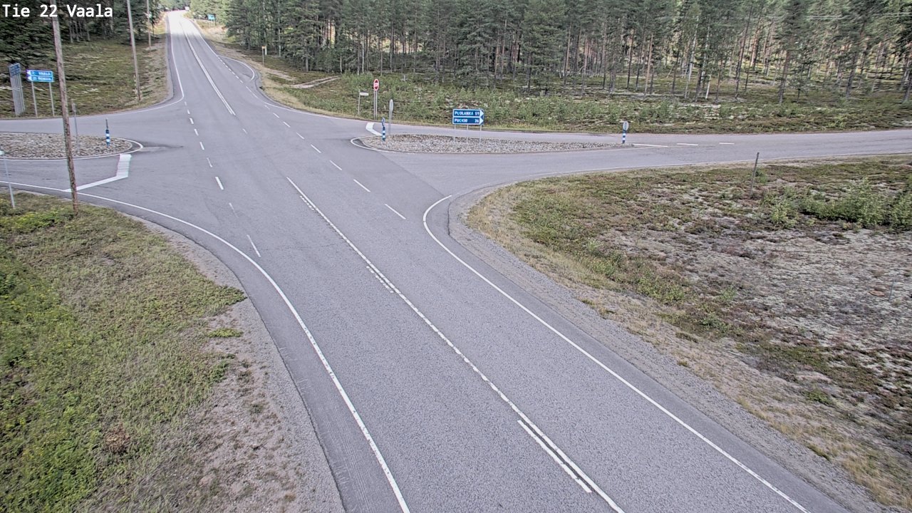 Kelikamerat Kuva Tie 22 Vaala, Vaala, Pohjois-Pohjanmaa