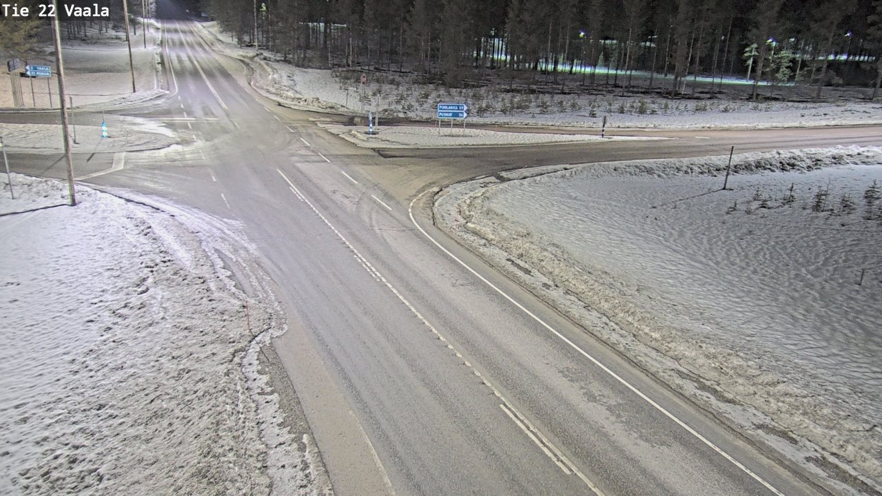 Kelikamerat Kuva Tie 22 Vaala, Vaala, Pohjois-Pohjanmaa