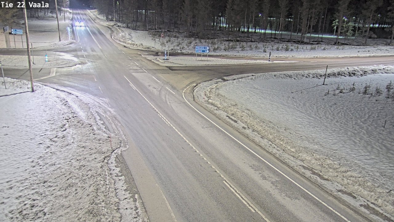 Kelikamerat Kuva Tie 22 Vaala, Vaala, Pohjois-Pohjanmaa