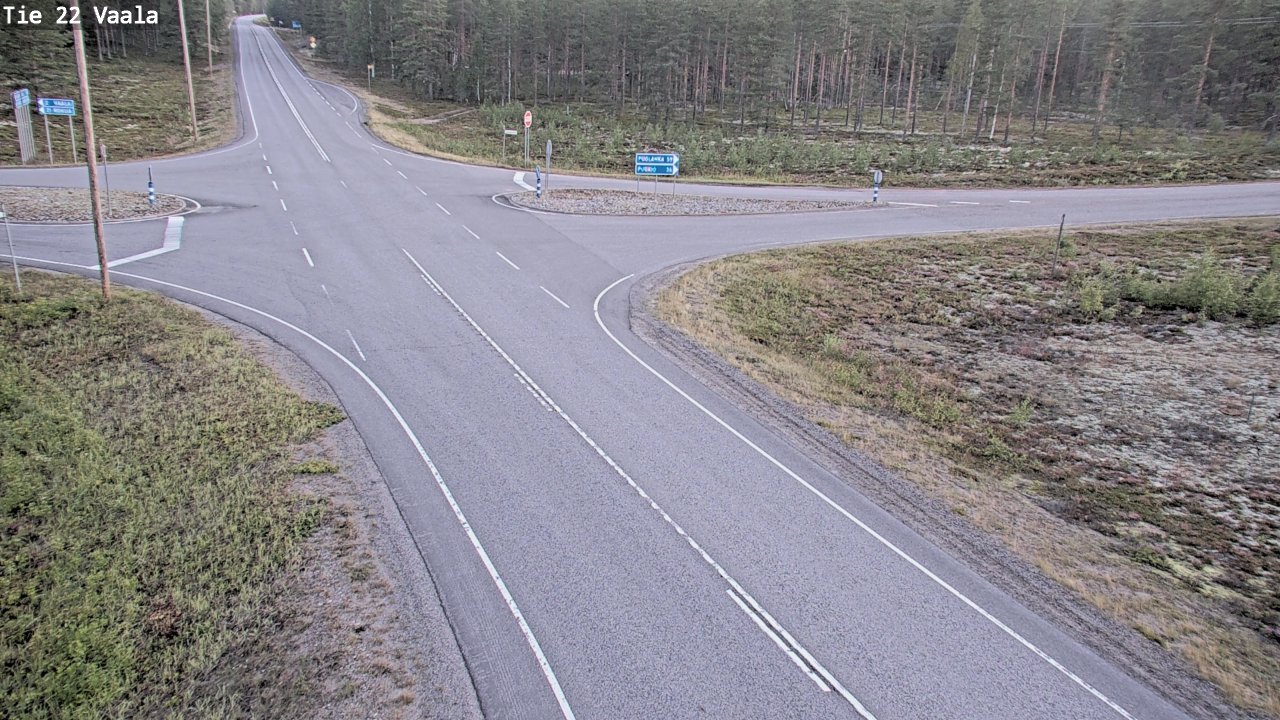 Kelikamerat Kuva Tie 22 Vaala, Vaala, Pohjois-Pohjanmaa