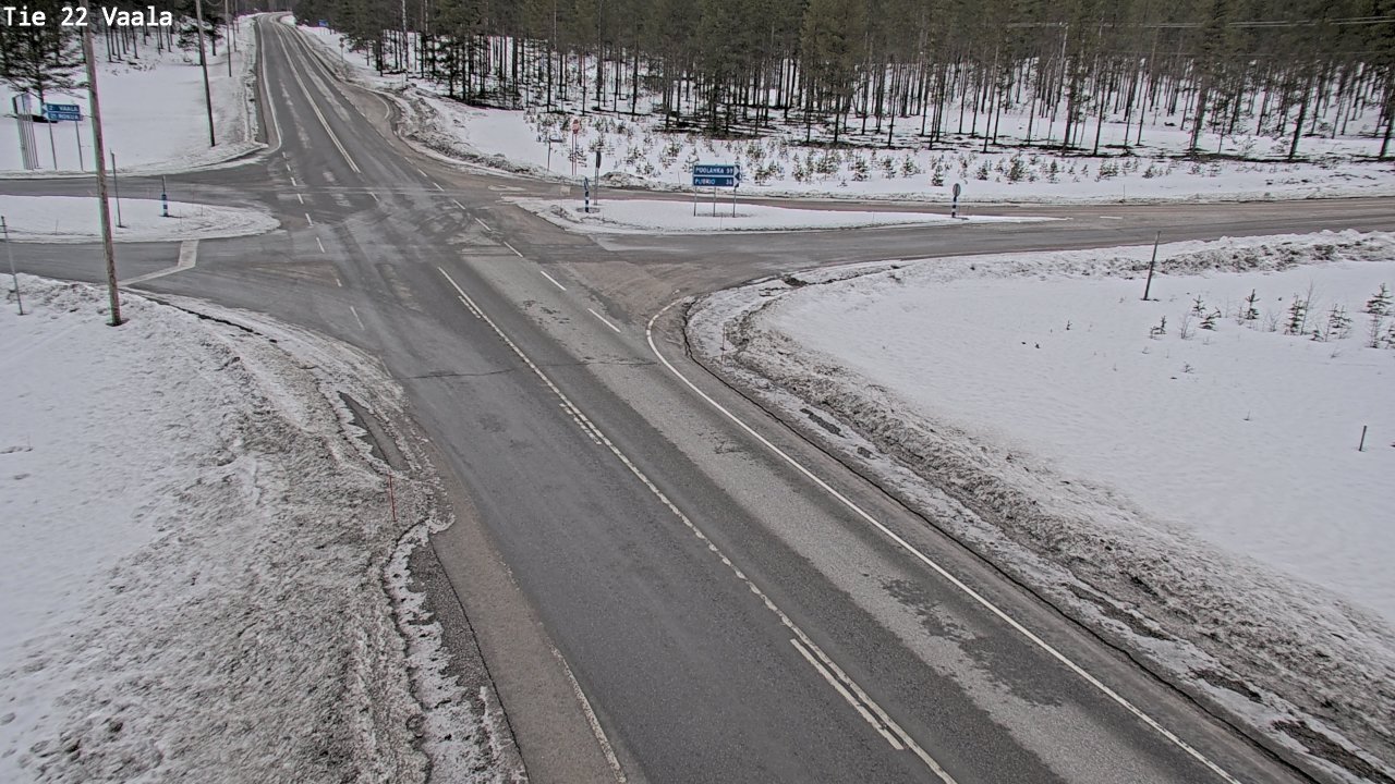 Kelikamerat Kuva Tie 22 Vaala, Vaala, Pohjois-Pohjanmaa