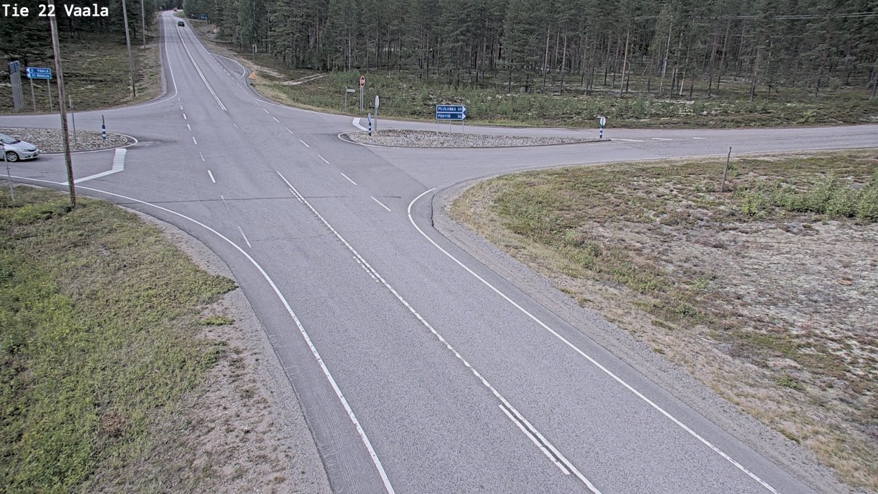 Kelikamerat Kuva Tie 22 Vaala, Vaala, Pohjois-Pohjanmaa
