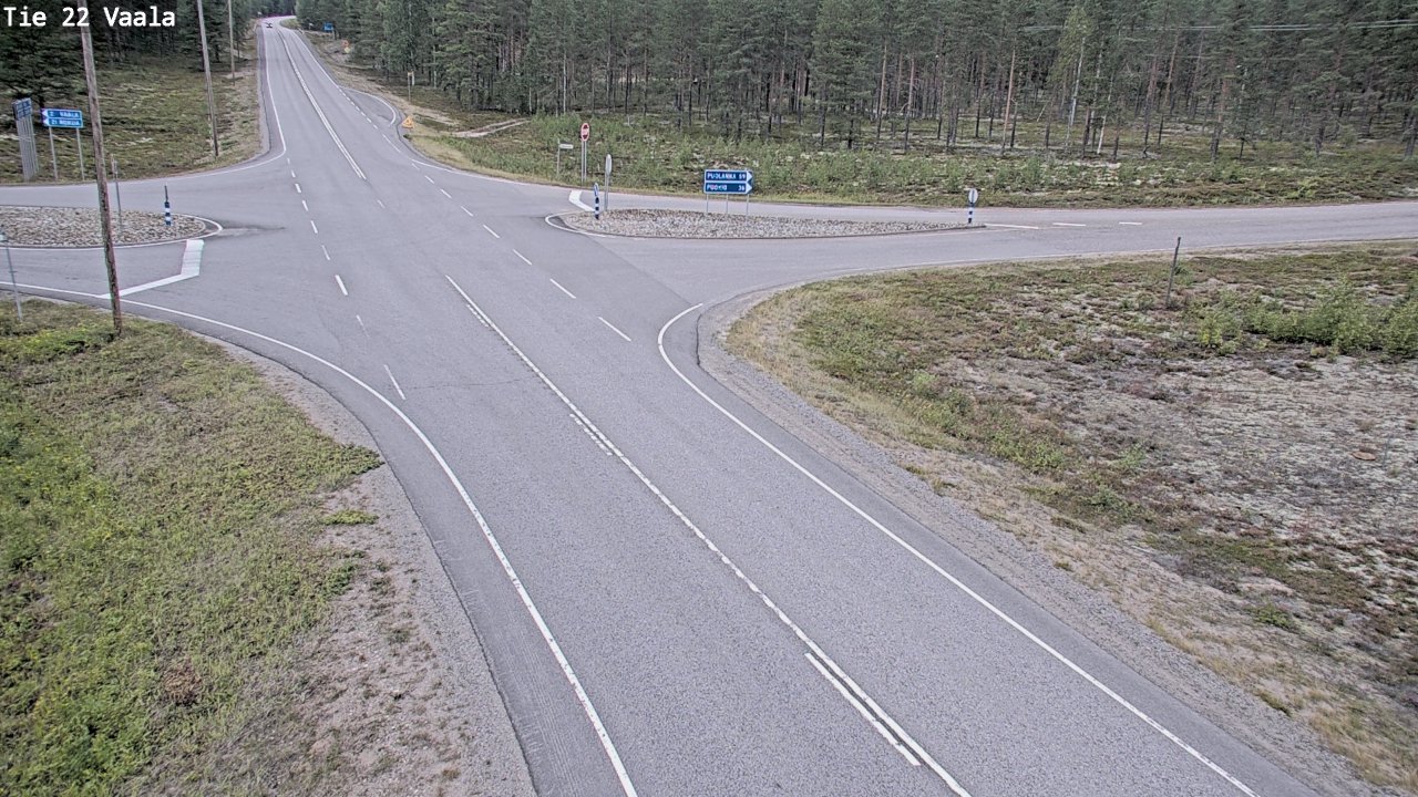 Kelikamerat Kuva Tie 22 Vaala, Vaala, Pohjois-Pohjanmaa