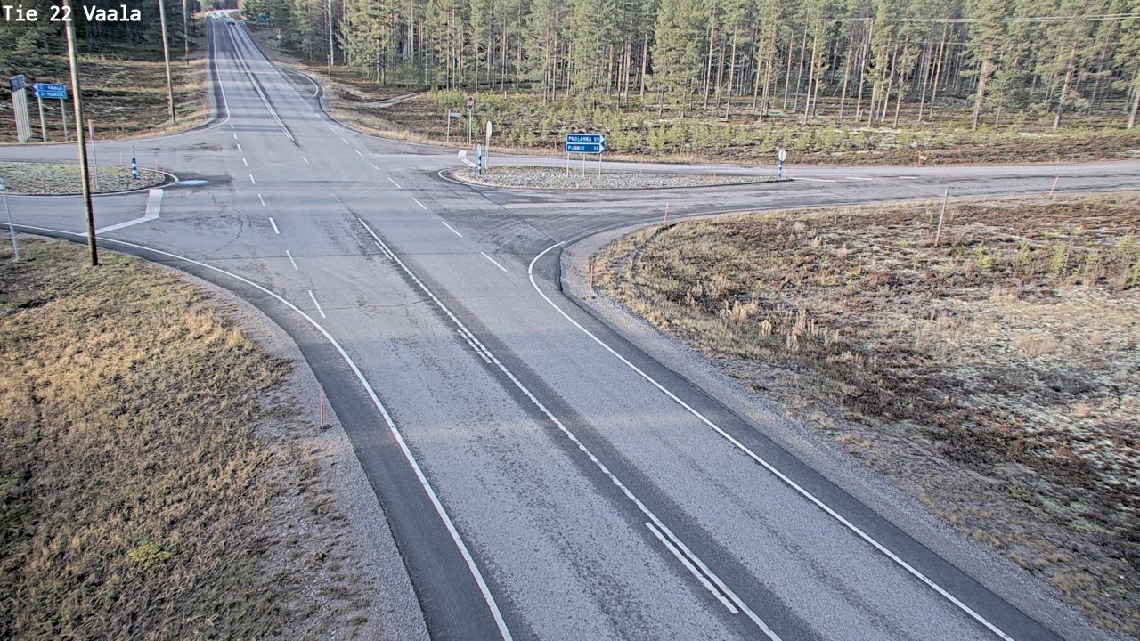 Kelikamerat Kuva Tie 22 Vaala, Vaala, Pohjois-Pohjanmaa