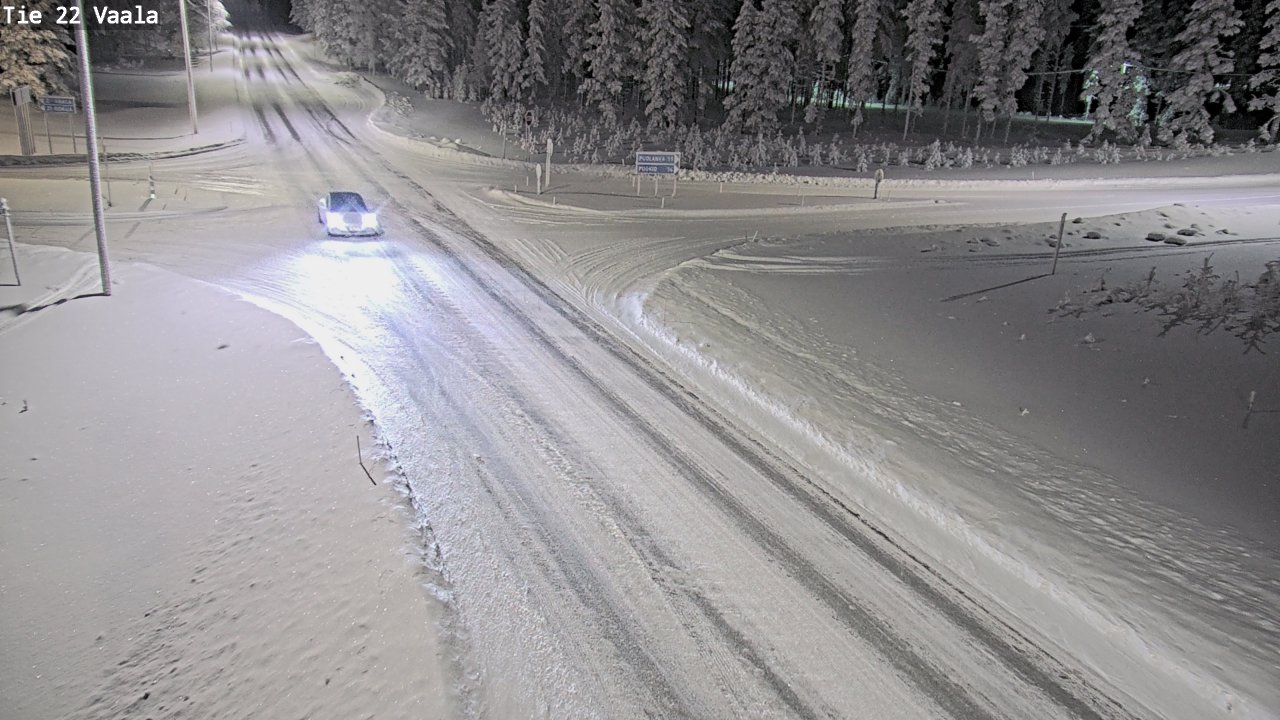Kelikamerat Kuva Tie 22 Vaala, Vaala, Pohjois-Pohjanmaa