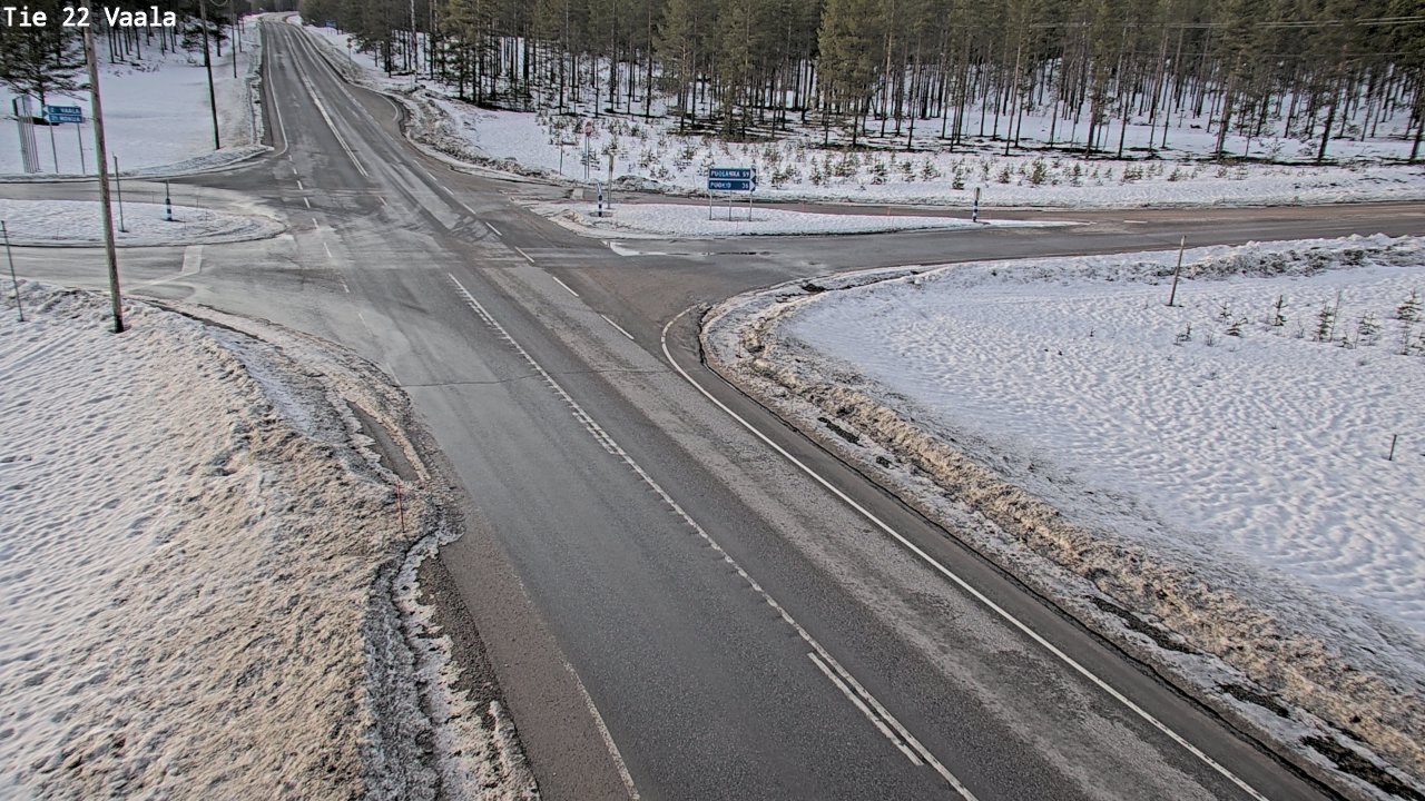 Kelikamerat Kuva Tie 22 Vaala, Vaala, Pohjois-Pohjanmaa