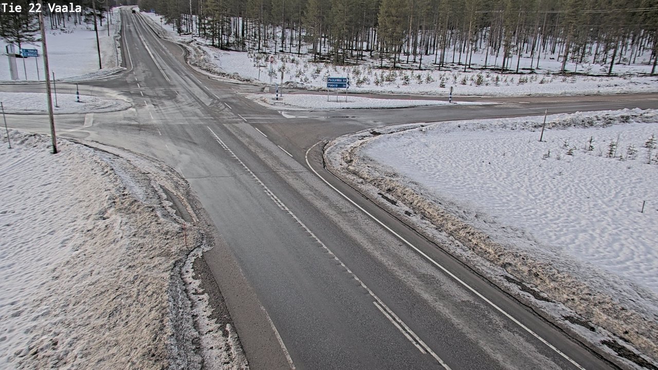 Kelikamerat Kuva Tie 22 Vaala, Vaala, Pohjois-Pohjanmaa