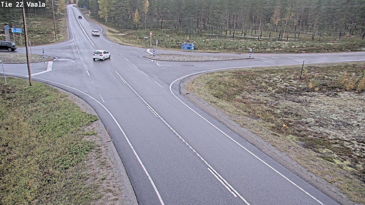 Kelikamerat Kuva Tie 22 Vaala, Vaala, Pohjois-Pohjanmaa