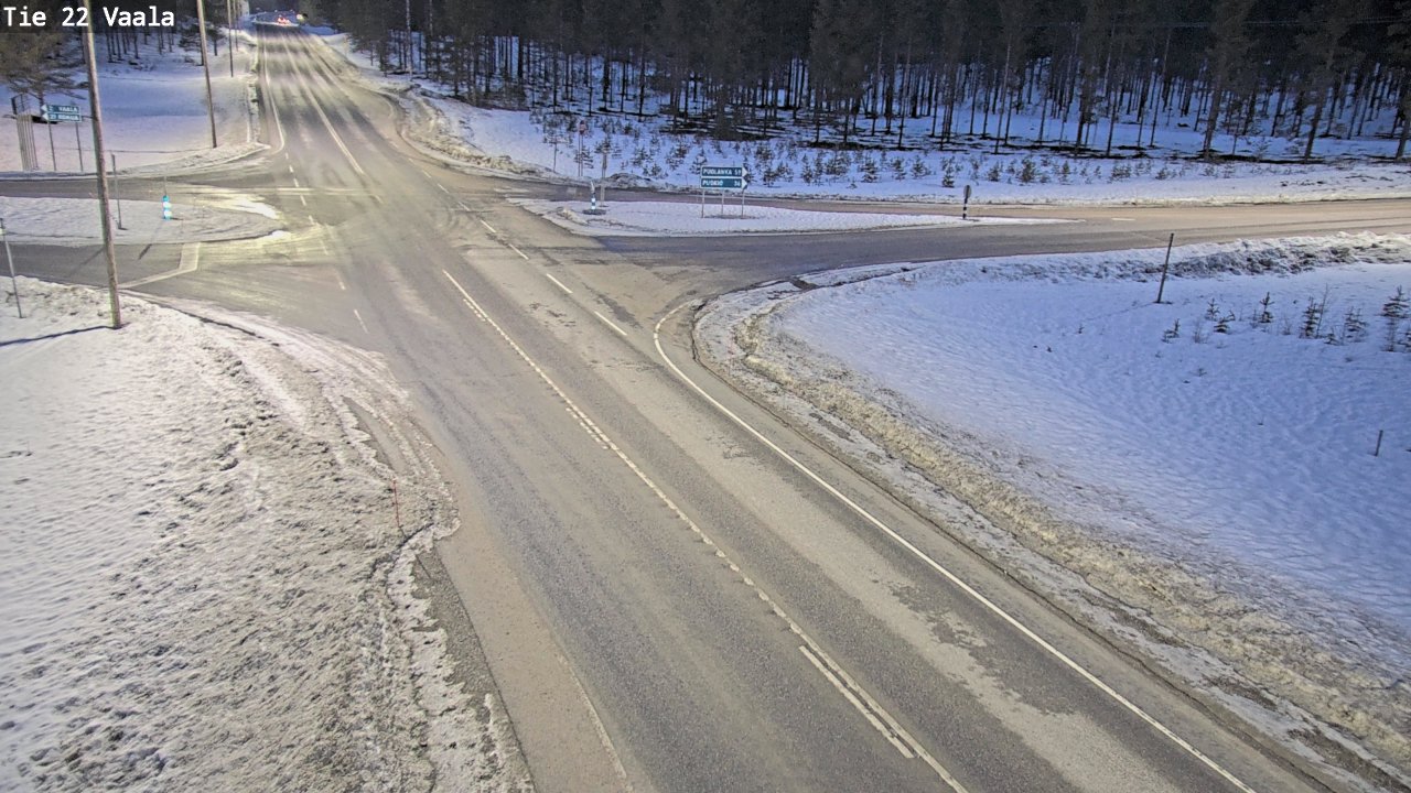 Kelikamerat Kuva Tie 22 Vaala, Vaala, Pohjois-Pohjanmaa