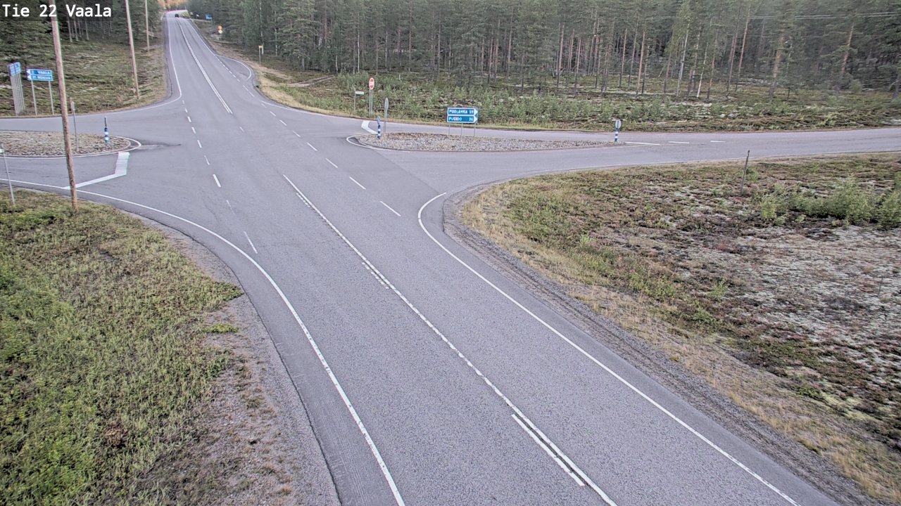Kelikamerat Kuva Tie 22 Vaala, Vaala, Pohjois-Pohjanmaa