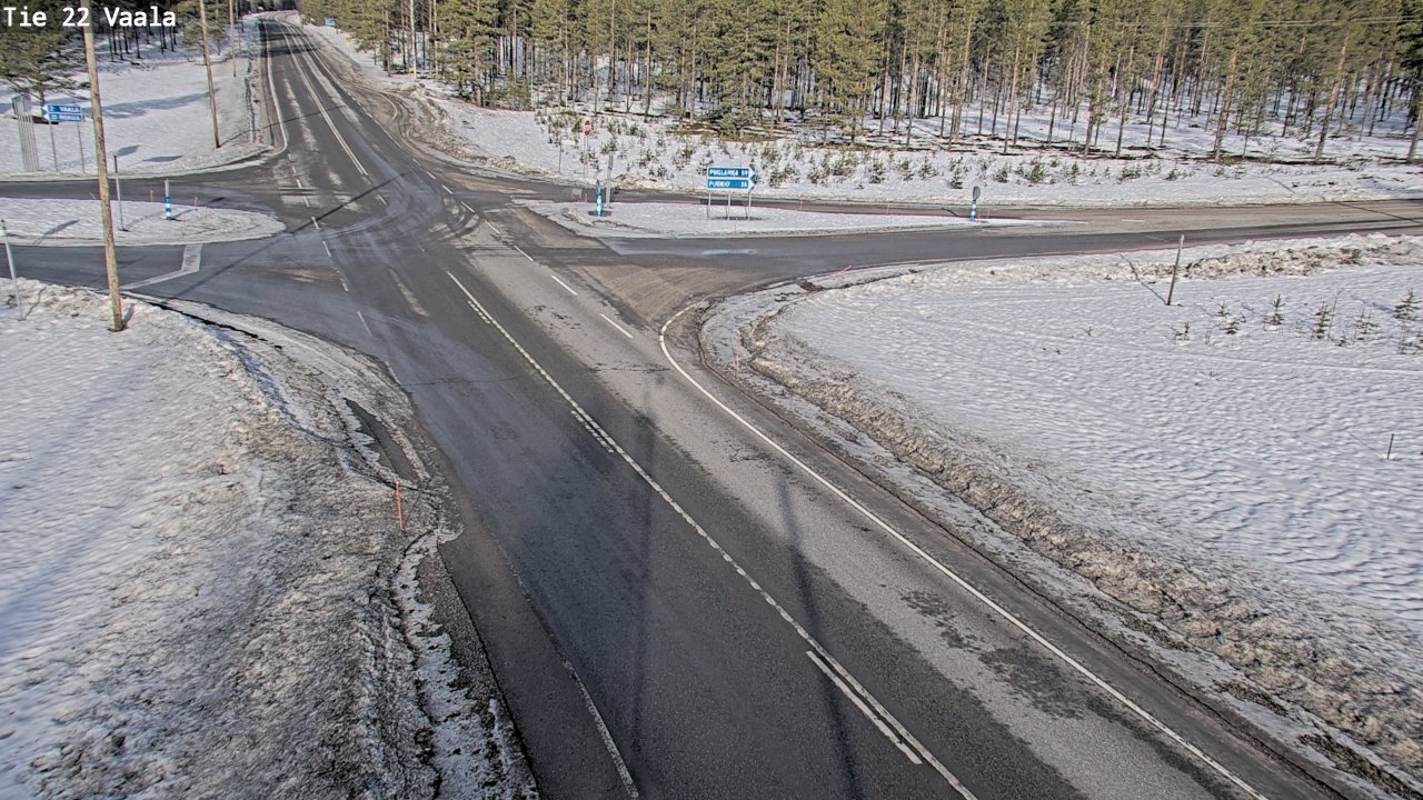 Kelikamerat Kuva Tie 22 Vaala, Vaala, Pohjois-Pohjanmaa