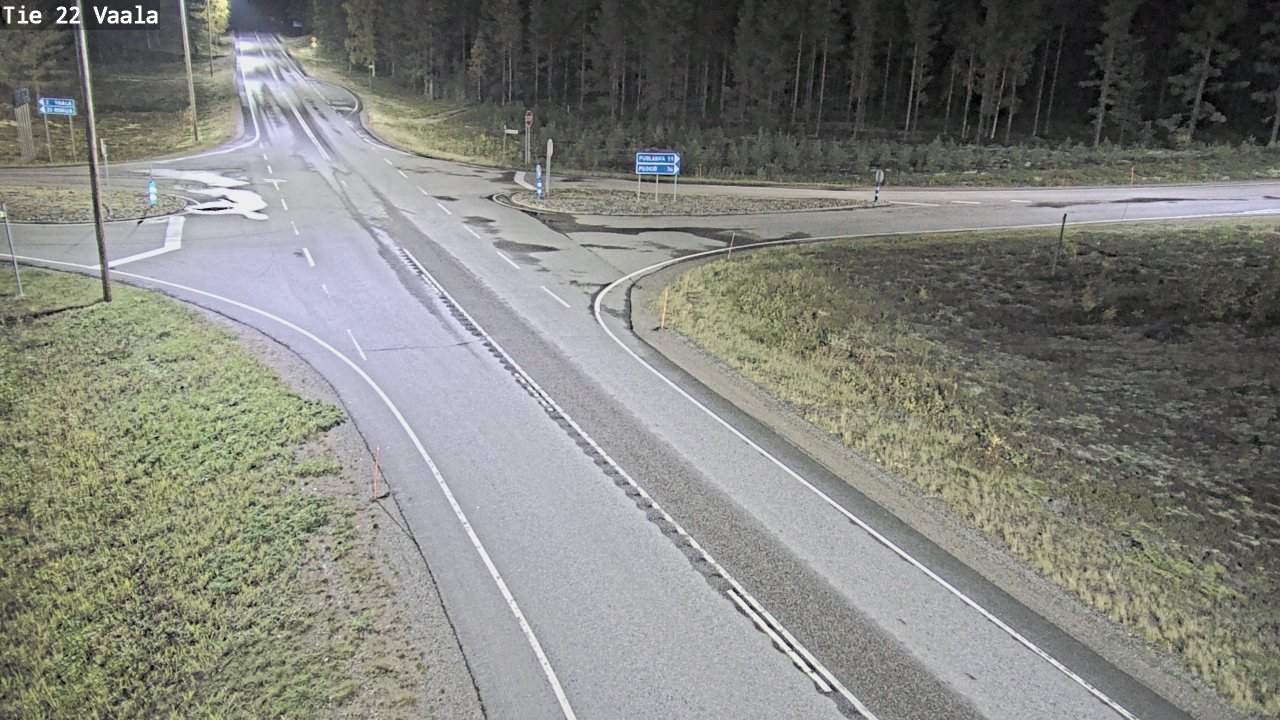 Kelikamerat Kuva Tie 22 Vaala, Vaala, Pohjois-Pohjanmaa