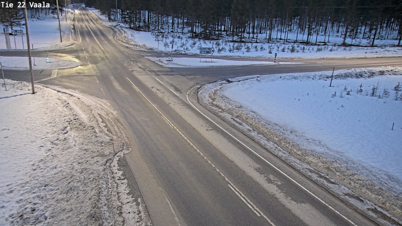 Kelikamerat Kuva Tie 22 Vaala, Vaala, Pohjois-Pohjanmaa
