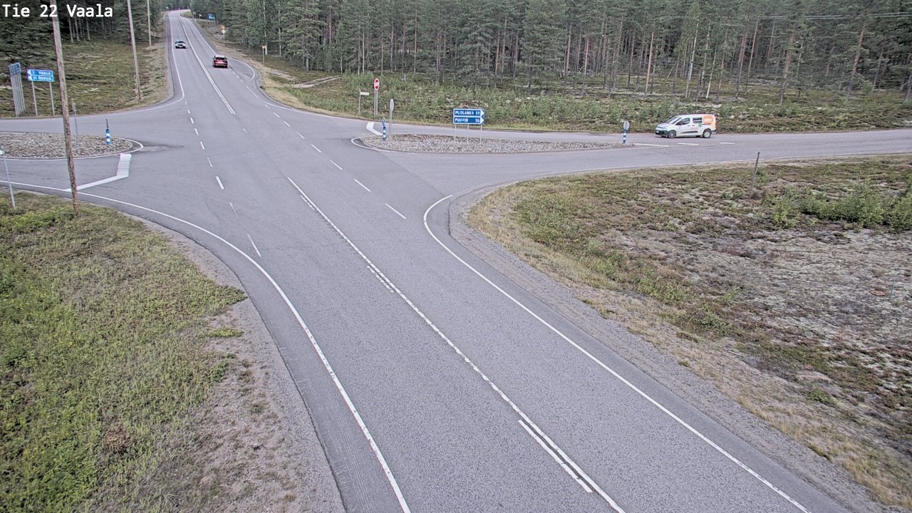 Kelikamerat Kuva Tie 22 Vaala, Vaala, Pohjois-Pohjanmaa