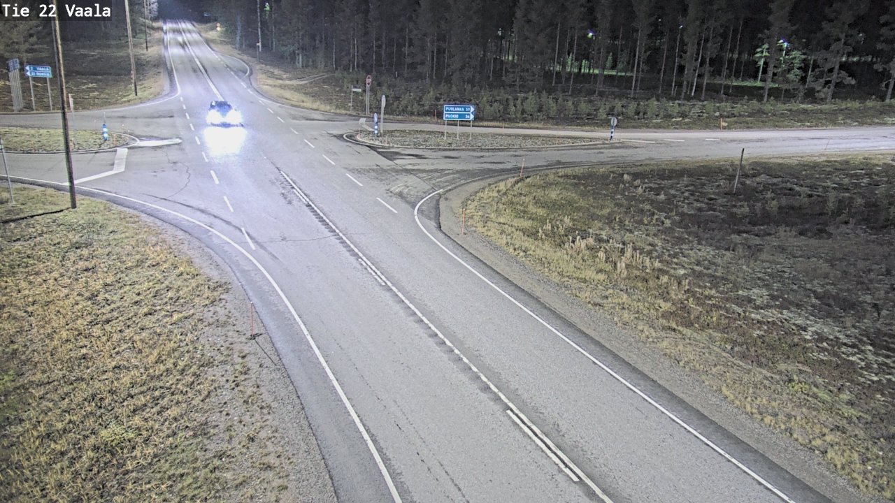 Kelikamerat Kuva Tie 22 Vaala, Vaala, Pohjois-Pohjanmaa