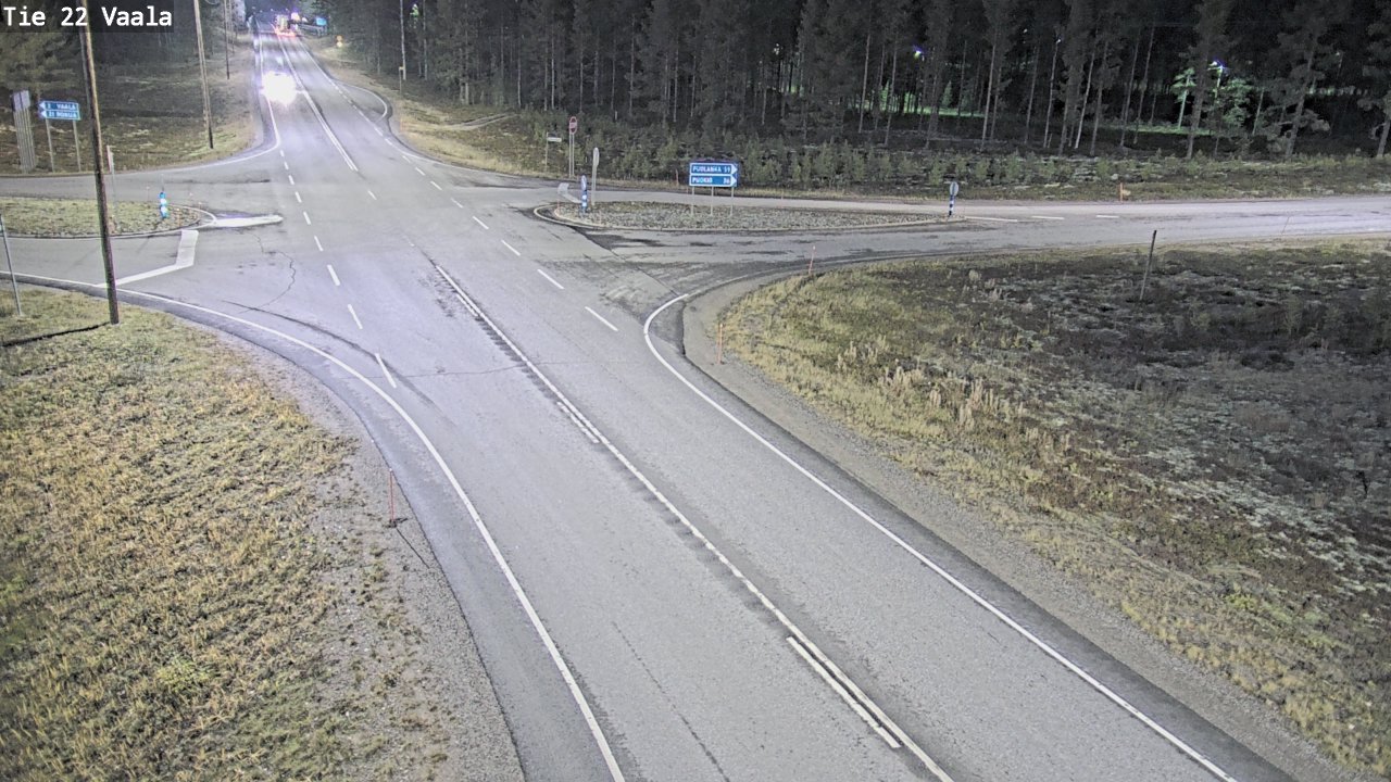 Kelikamerat Kuva Tie 22 Vaala, Vaala, Pohjois-Pohjanmaa