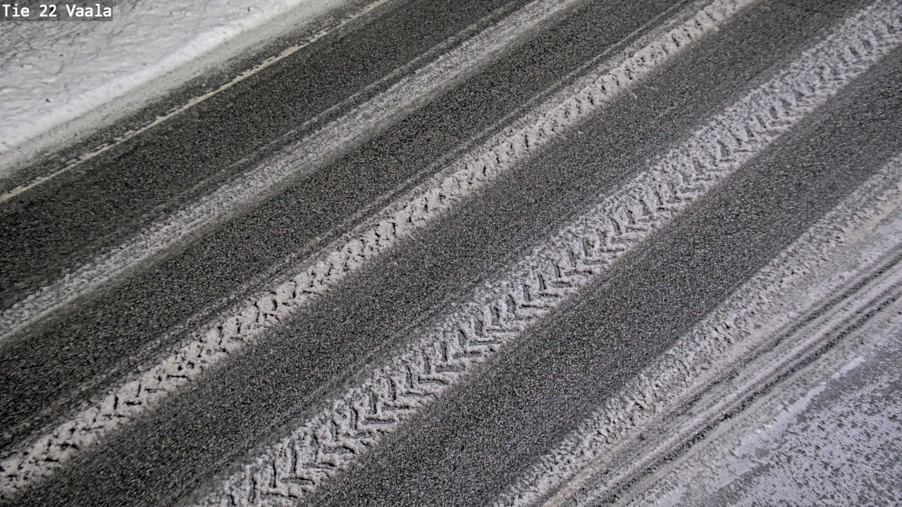 Weather Camera Image Road 22 Vaala, Vaala, Pohjois-Pohjanmaa