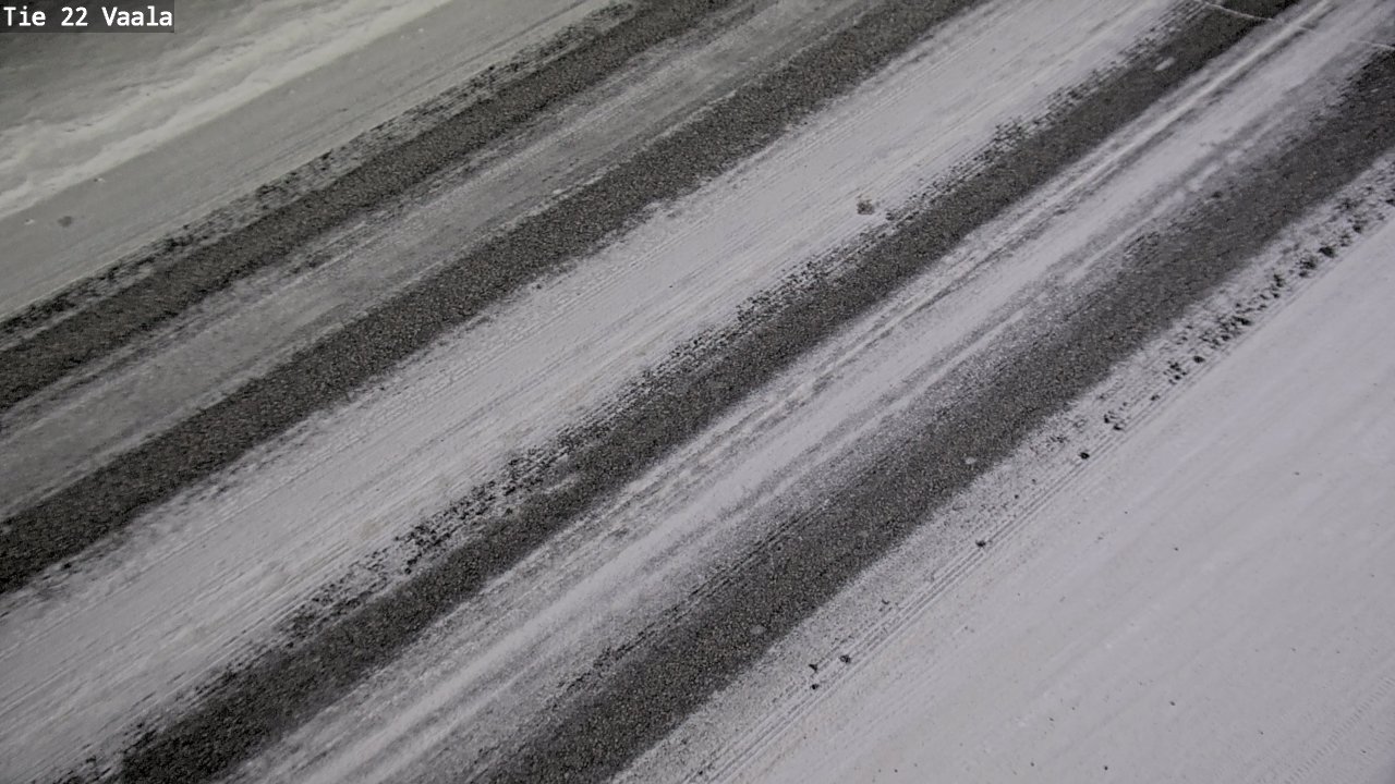 Weather Camera Image Väg 22 Vaala, Vaala, Pohjois-Pohjanmaa