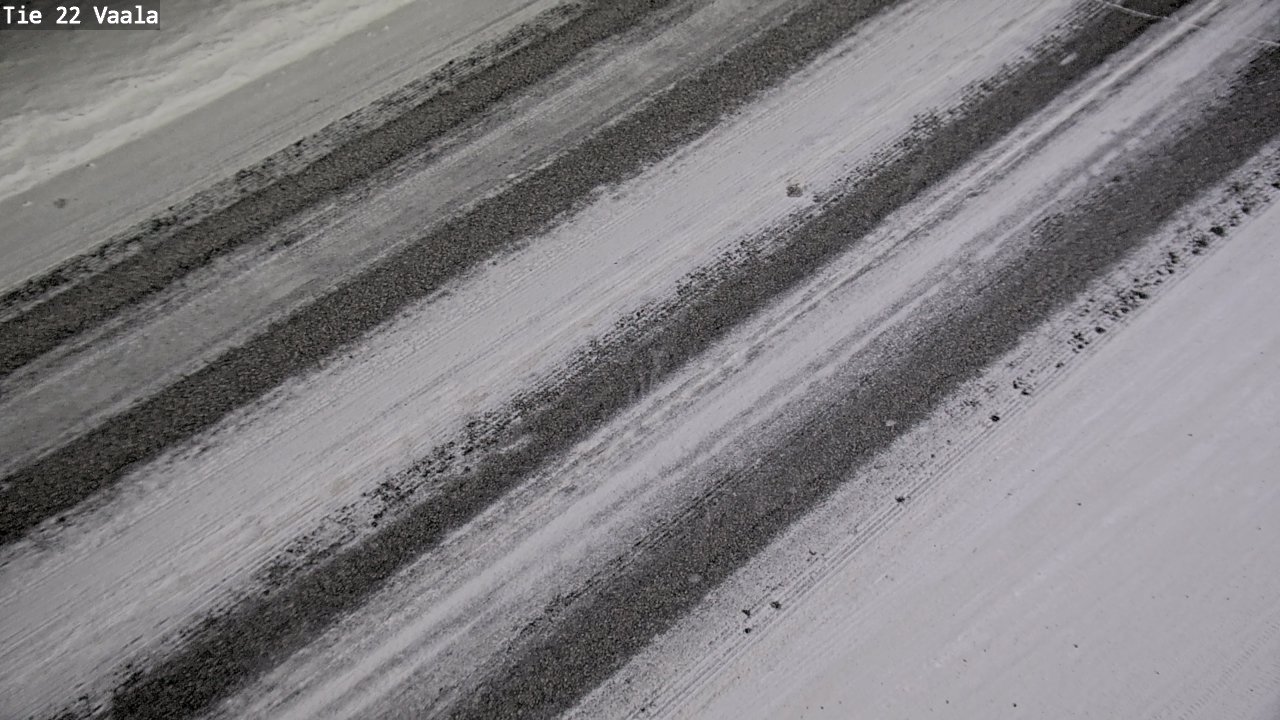 Weather Camera Image Väg 22 Vaala, Vaala, Pohjois-Pohjanmaa