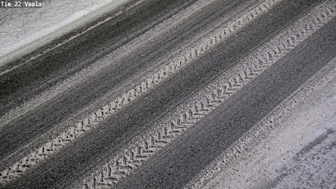 Weather Camera Image Road 22 Vaala, Vaala, Pohjois-Pohjanmaa