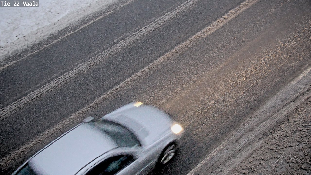 Weather Camera Image Road 22 Vaala, Vaala, Pohjois-Pohjanmaa