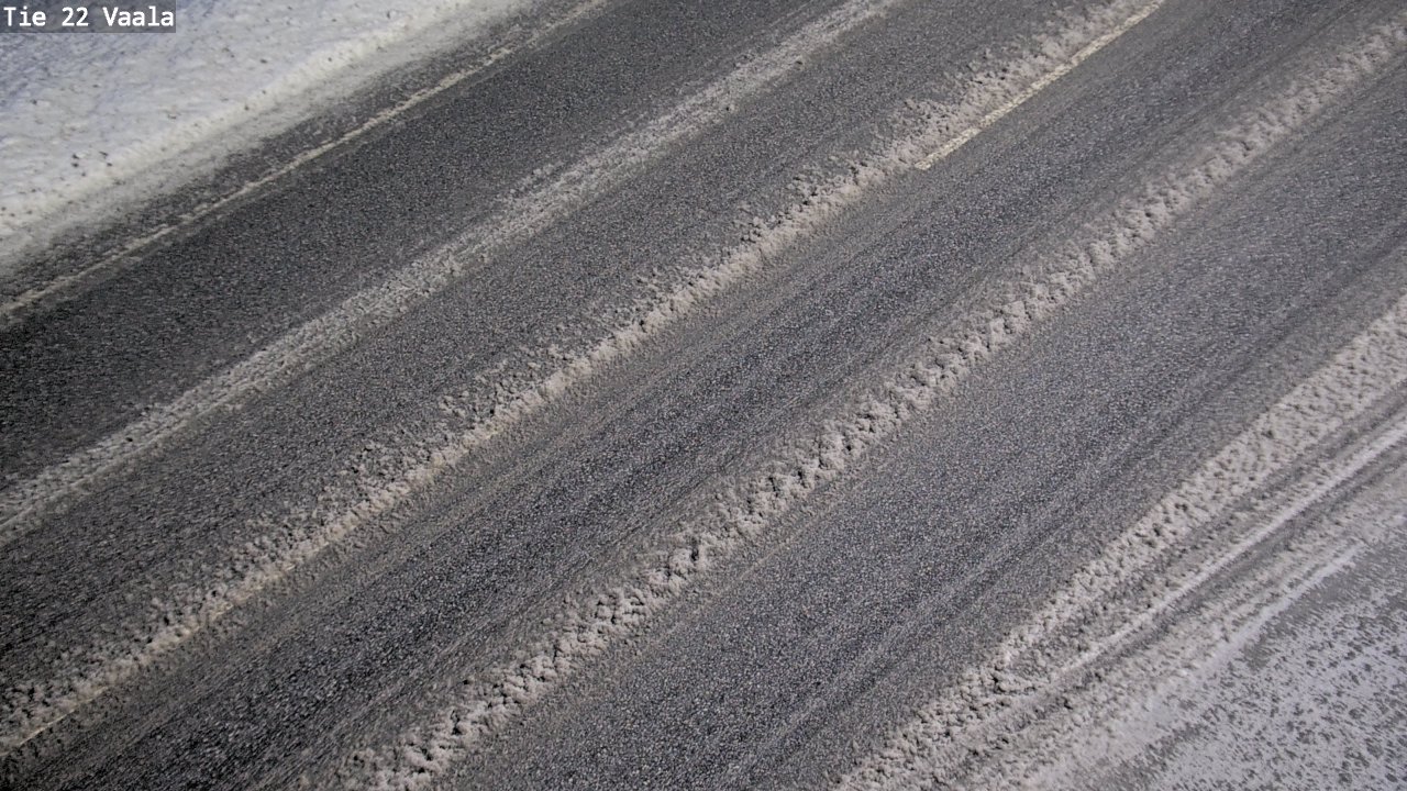 Weather Camera Image Road 22 Vaala, Vaala, Pohjois-Pohjanmaa