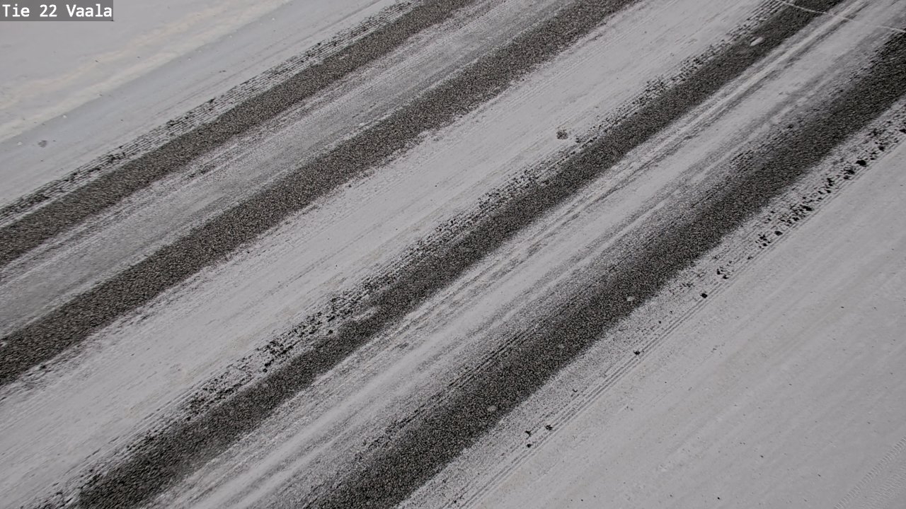 Weather Camera Image Road 22 Vaala, Vaala, Pohjois-Pohjanmaa