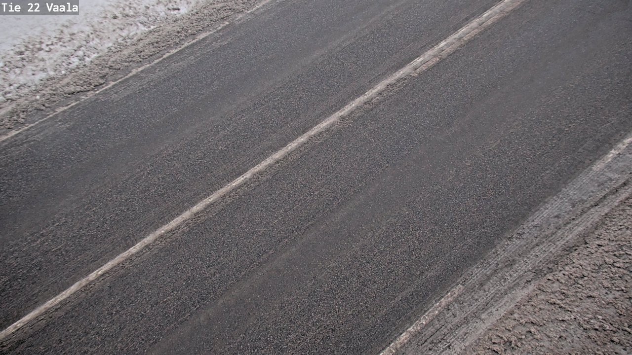 Weather Camera Image Road 22 Vaala, Vaala, Pohjois-Pohjanmaa