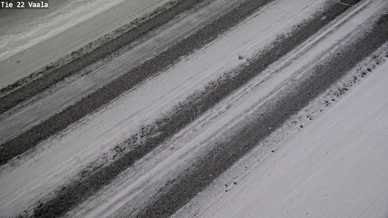 Weather Camera Image Väg 22 Vaala, Vaala, Pohjois-Pohjanmaa