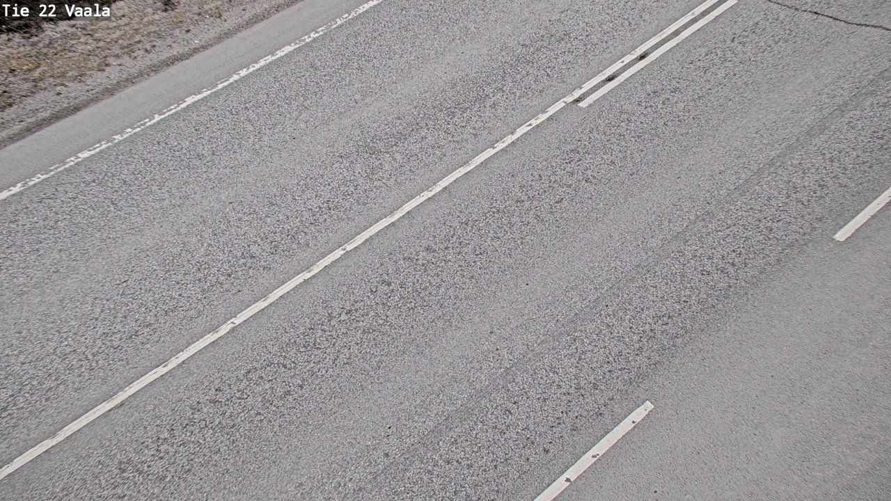 Weather Camera Image Väg 22 Vaala, Vaala, Pohjois-Pohjanmaa