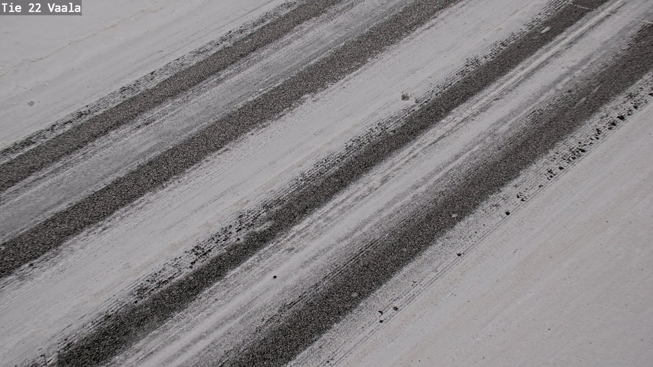 Weather Camera Image Road 22 Vaala, Vaala, Pohjois-Pohjanmaa