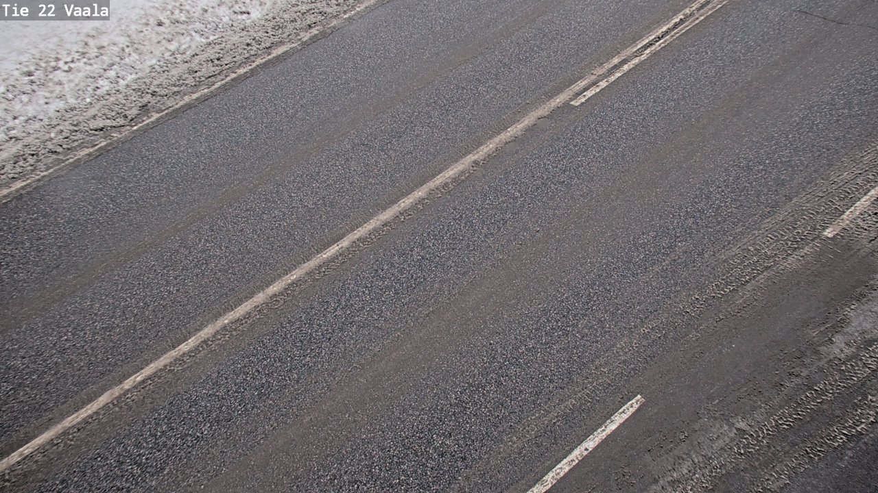 Weather Camera Image Road 22 Vaala, Vaala, Pohjois-Pohjanmaa