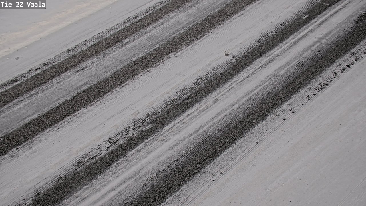 Weather Camera Image Road 22 Vaala, Vaala, Pohjois-Pohjanmaa