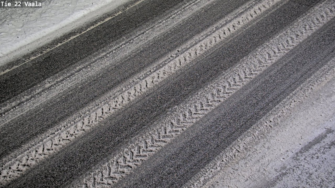 Weather Camera Image Road 22 Vaala, Vaala, Pohjois-Pohjanmaa