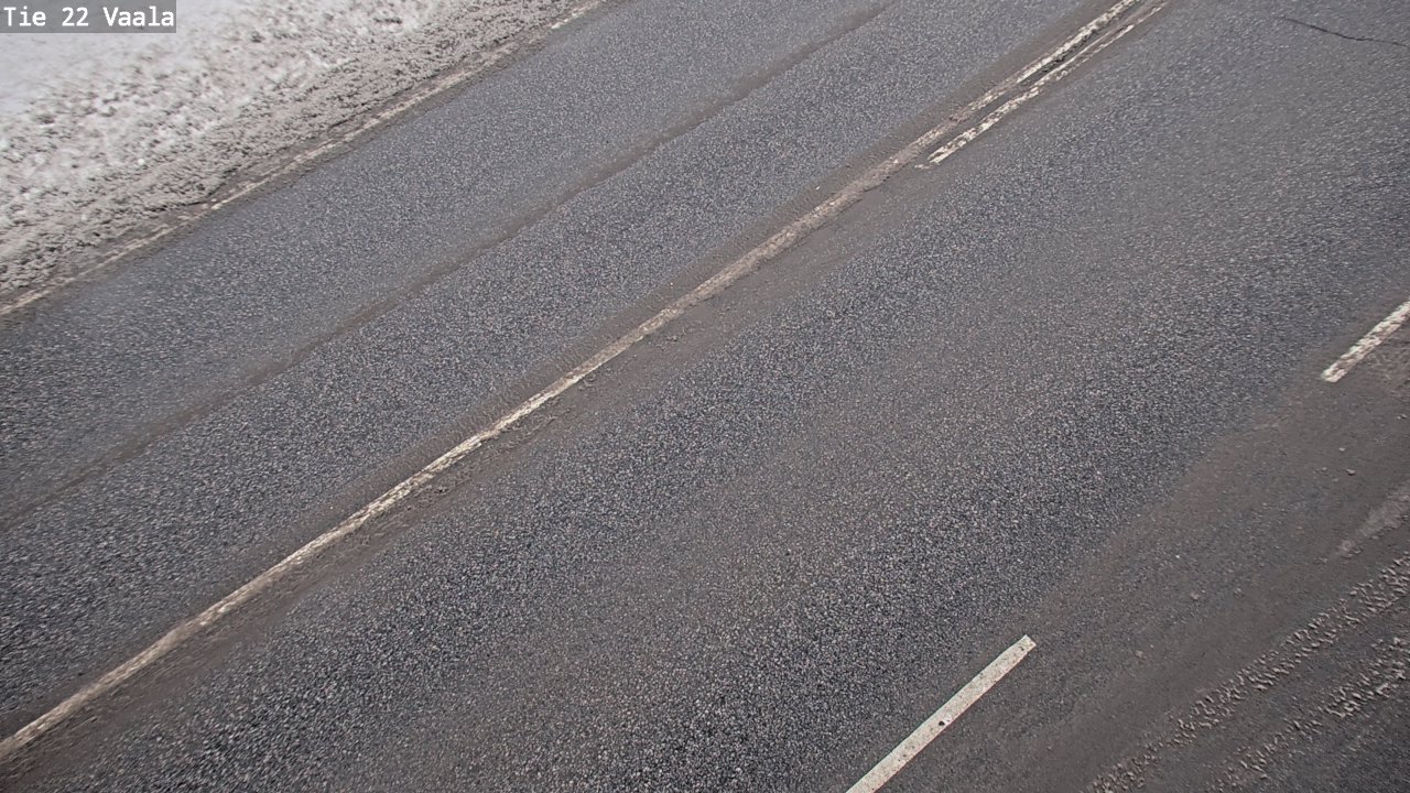 Weather Camera Image Road 22 Vaala, Vaala, Pohjois-Pohjanmaa