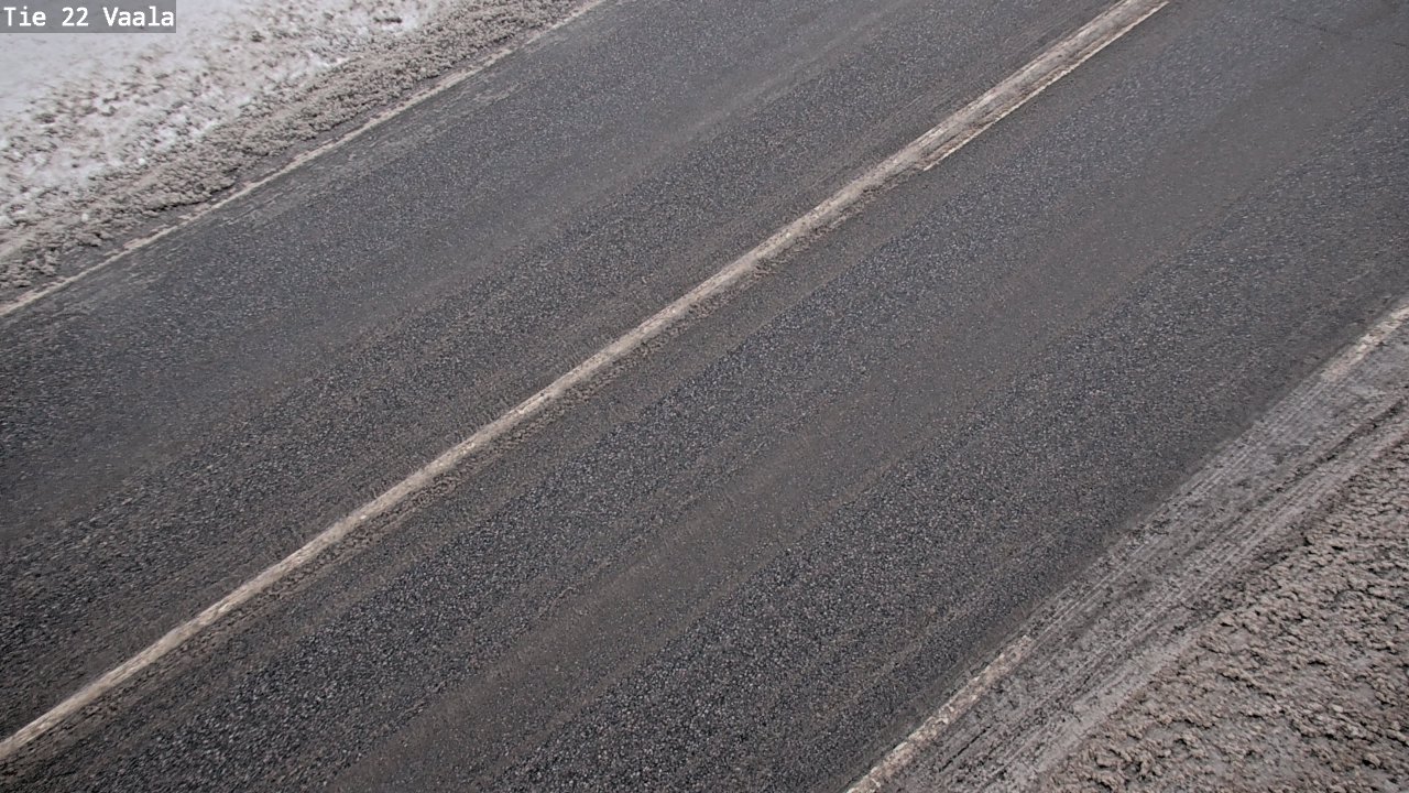 Weather Camera Image Road 22 Vaala, Vaala, Pohjois-Pohjanmaa