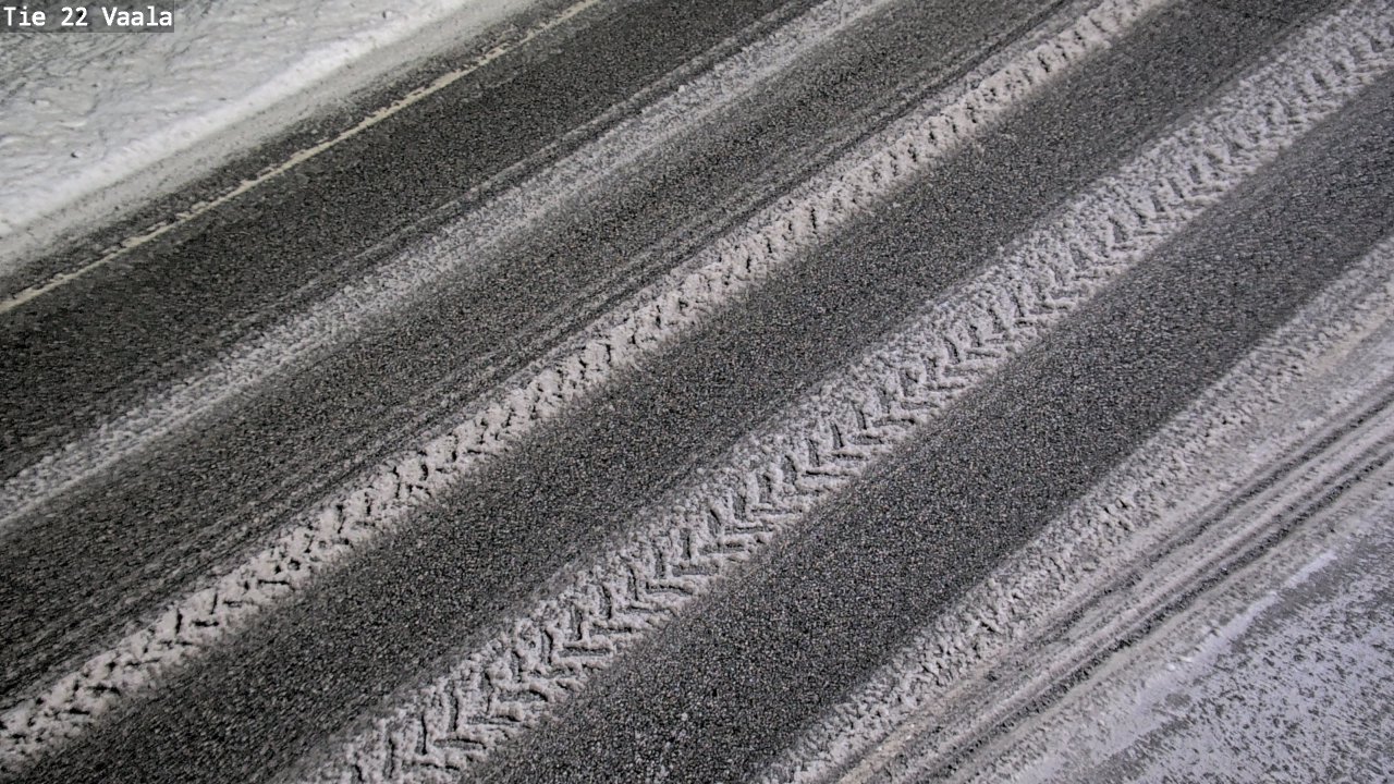 Weather Camera Image Road 22 Vaala, Vaala, Pohjois-Pohjanmaa