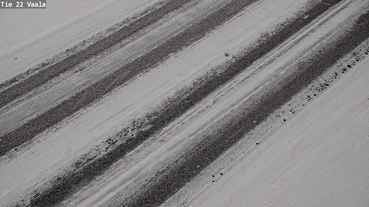 Weather Camera Image Road 22 Vaala, Vaala, Pohjois-Pohjanmaa