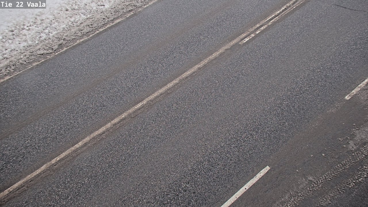 Weather Camera Image Road 22 Vaala, Vaala, Pohjois-Pohjanmaa