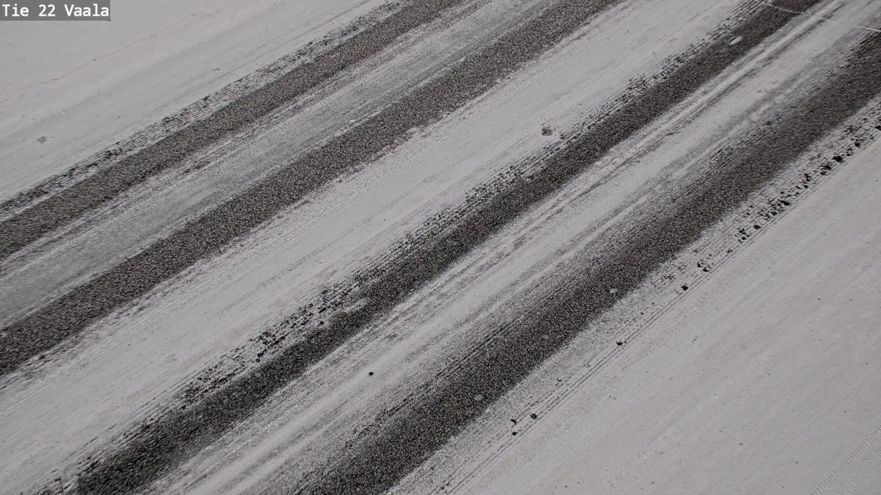 Weather Camera Image Road 22 Vaala, Vaala, Pohjois-Pohjanmaa