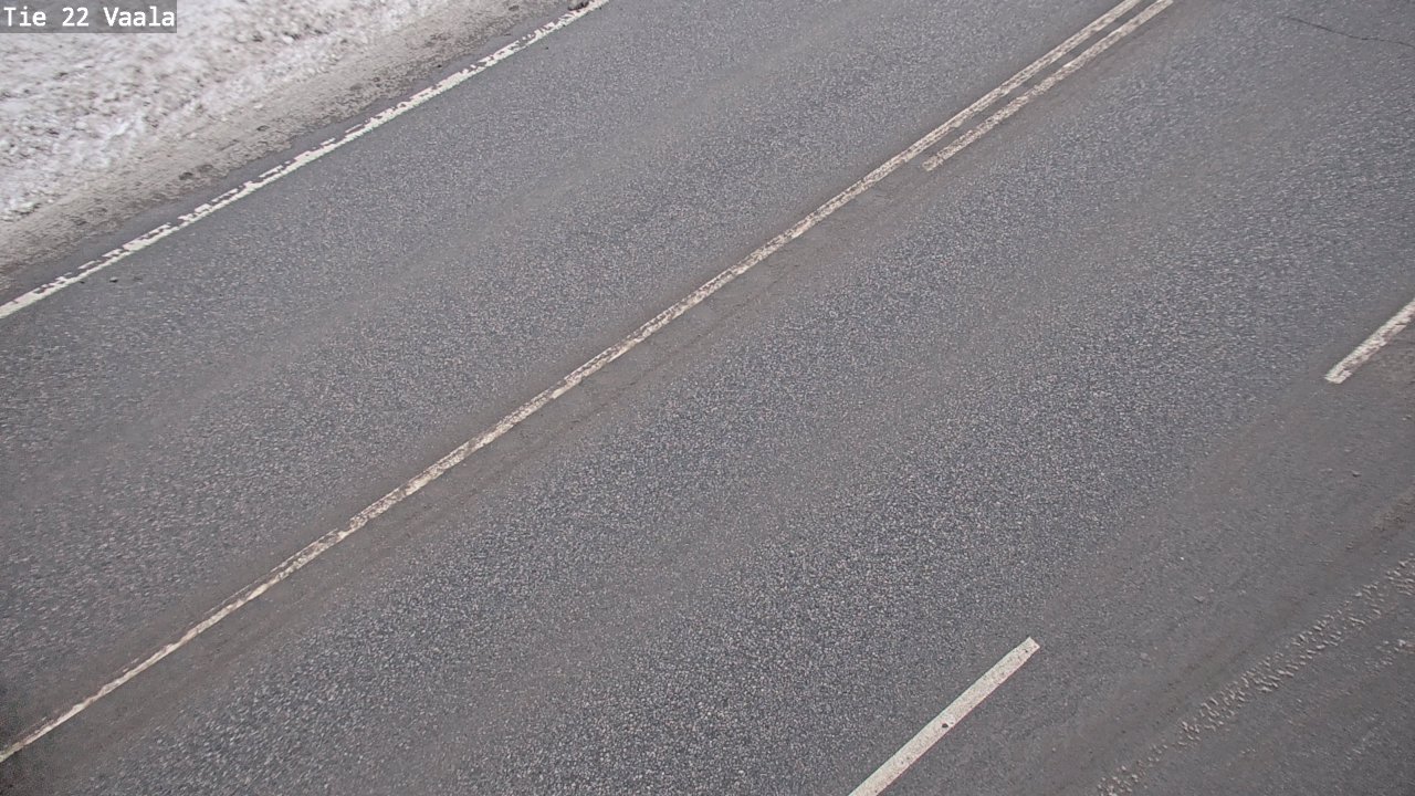 Weather Camera Image Väg 22 Vaala, Vaala, Pohjois-Pohjanmaa