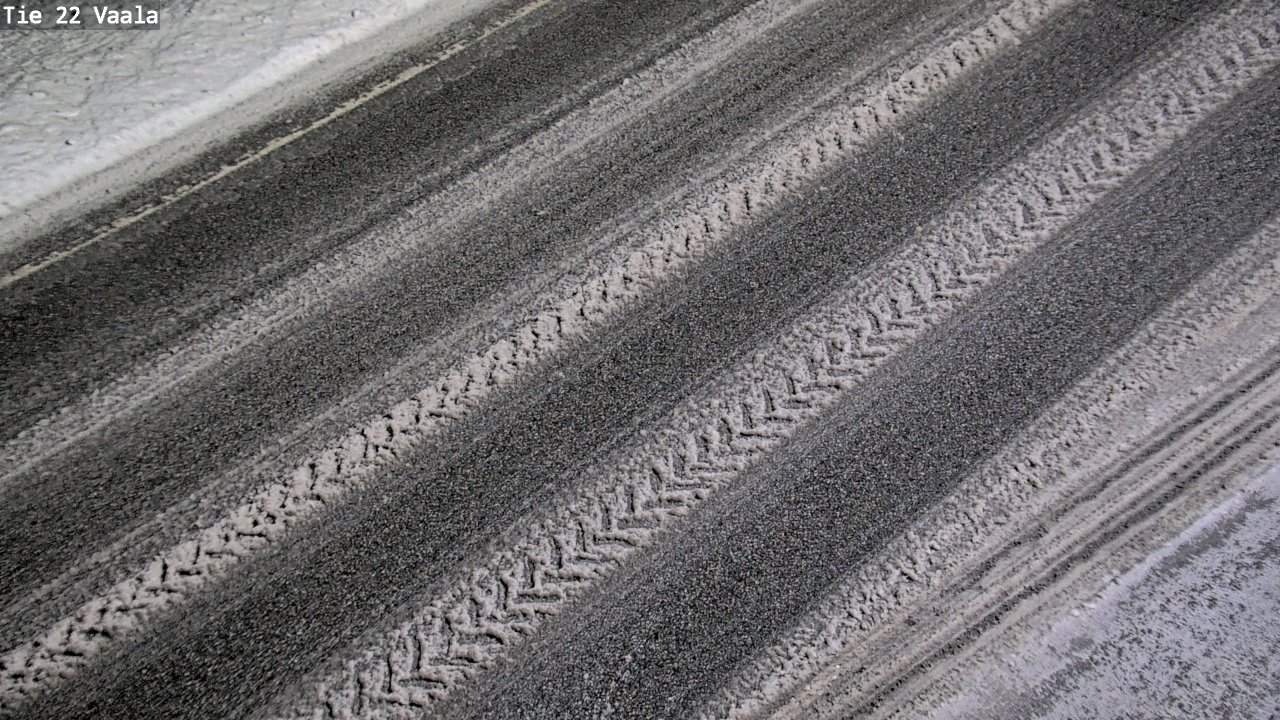 Weather Camera Image Road 22 Vaala, Vaala, Pohjois-Pohjanmaa