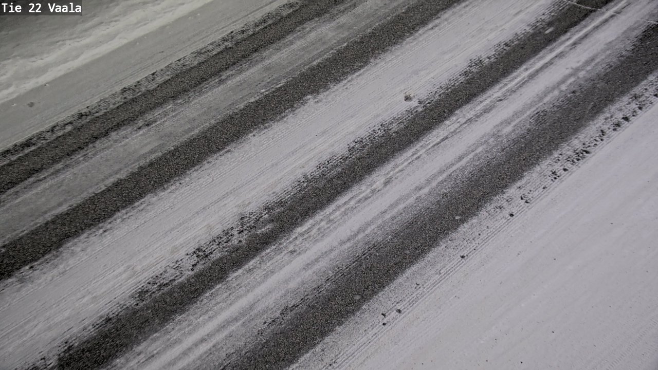 Weather Camera Image Road 22 Vaala, Vaala, Pohjois-Pohjanmaa